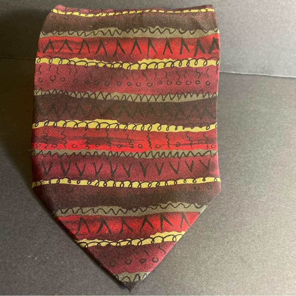 Jerry Garcia Brand Neck Tie Like A Twittering Machine Collection  Fourteen Silk‎